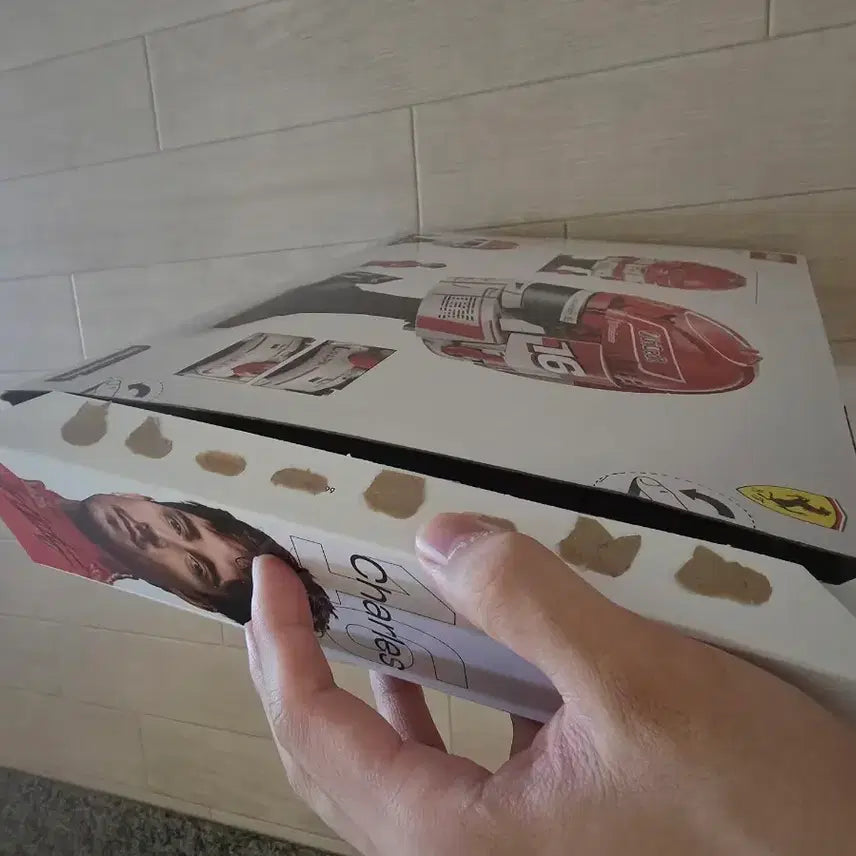 [BUNJANG] Lego Ferrari Leclerc Helmet Display Case / 레고 페라리 르클레르 헬멧