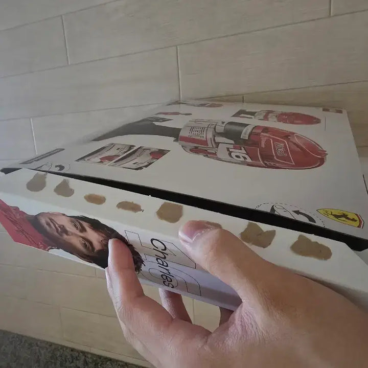 [BUNJANG] Lego Ferrari Leclerc Helmet Display Case / 레고 페라리 르클레르 헬멧