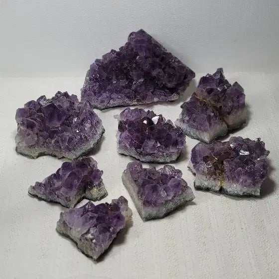 [BUNJANG] Amethyst Crystal Chunks (8 Pieces) / 자수정조각(8조각)