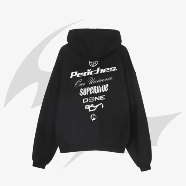 [BUNJANG] Supervibe Peaches Hoodie / 슈퍼바이브 피치스 후드