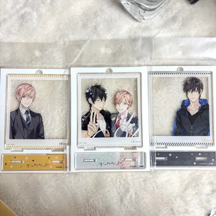 [BUNJANG] Ten Count Shirotani Kurose BL Manga Polaroid Acrylic Stand Bundle Set / 일괄) 텐카운트 시로타니 쿠로세 BL 만화 폴라로이드 아크릴