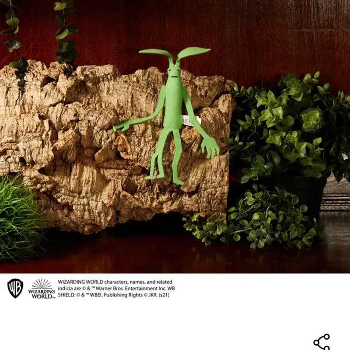[BUNJANG] Fantastic Beasts Pickett Bowtruckle Plush Toy / 새상품 정품 신비한 동물사전 피켓 보우트러클 봉제인형