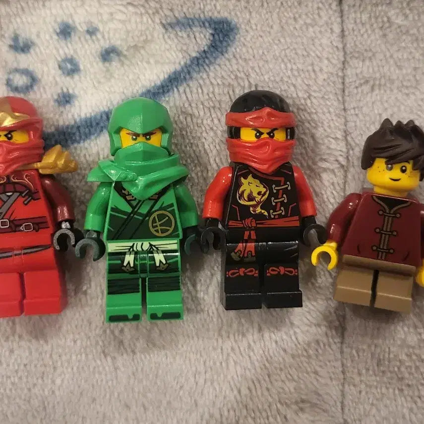 [BUNJANG] LEGO Ninjago Kai Lloyd Minifigure Bundle Set / 레고 닌자고 닌자고 카이 로이드 미피 드라징 미니 피규어 일괄