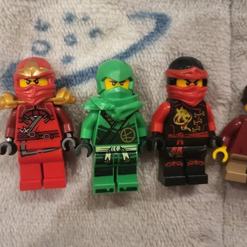 [BUNJANG] LEGO Ninjago Kai Lloyd Minifigure Bundle Set / 레고 닌자고 닌자고 카이 로이드 미피 드라징 미니 피규어 일괄