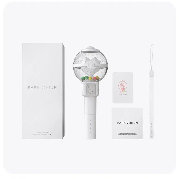 [BUNJANG] Park Ji Hoon Lightstick Photocards Bundle Set / 박지훈 응원봉 뽑봉 포카포함 새상품 양도