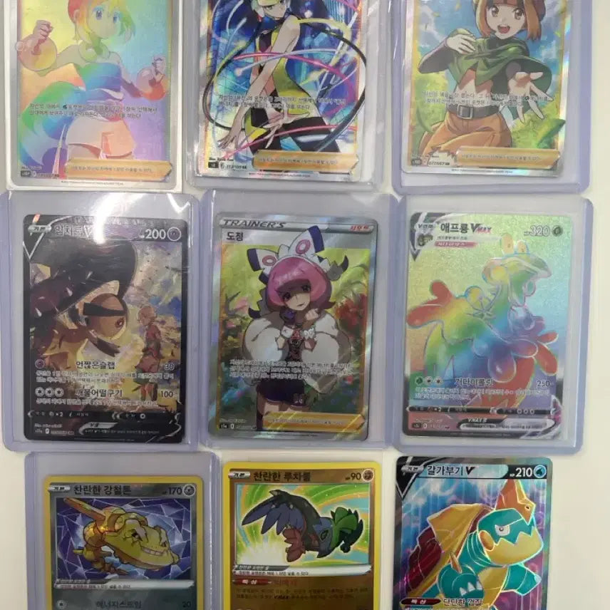 [BUNJANG] Pokemon Cards Bundle/Individual Sale SR, CSR, K, HR / 포켓몬 카드 일괄/각개 급처 sr,csr,k,hr
