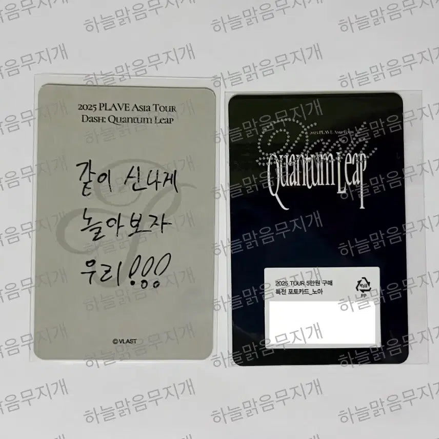 [BUNJANG] PLAVE Quantum Leap Concert Photocard Noah Set / 플레이브 퀀텀리프 콘서트 포카 md 엠디 5만원 포카 노아 세트