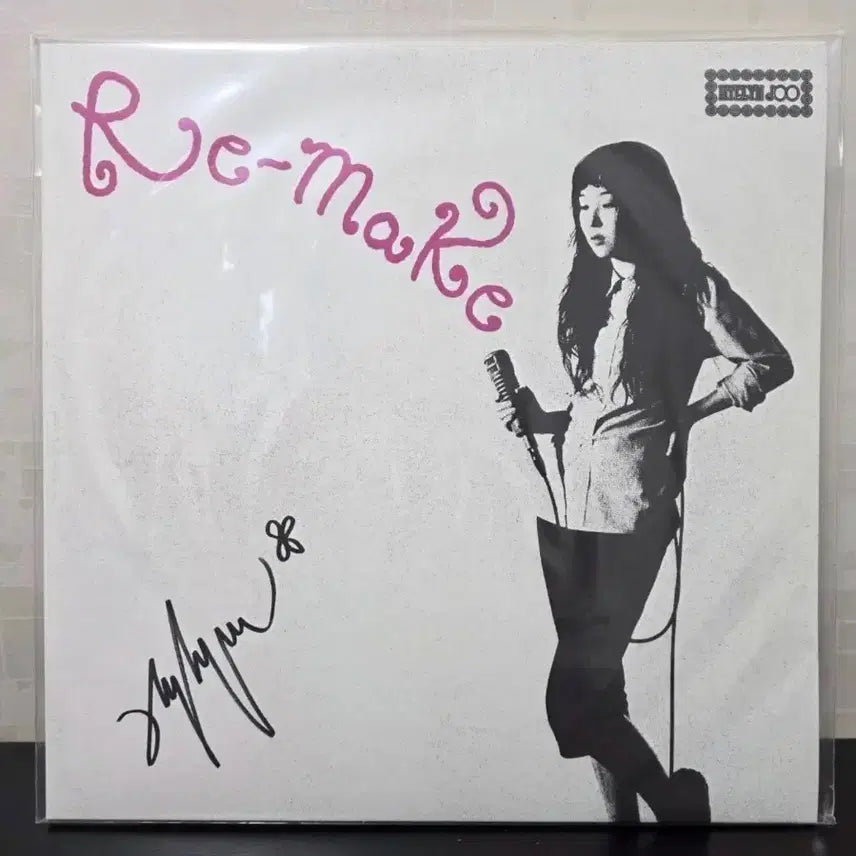 [BUNJANG] Joo Hyelin Re-make Signed LP / [가격인하] 주혜린 Re-make LP 사인반