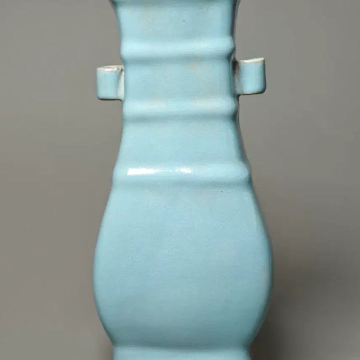 [BUNJANG] Song Yeoyeo Celadon Twin-handled Vase Antique Chinese Ceramic / 송 여요 청자 쌍이각병 중국도자기 골동품 고미술품 수집품