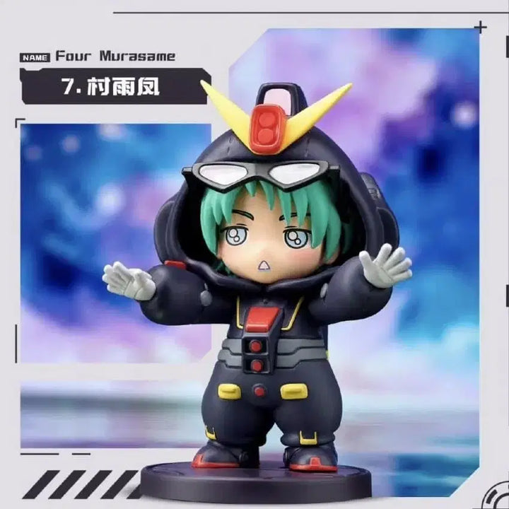 [BUNJANG] U.C. Gundam Pajamas Vol. 2 Figure Bundle Set / 우주세기 건담 파자마즈 2탄 피규어 일괄 판매