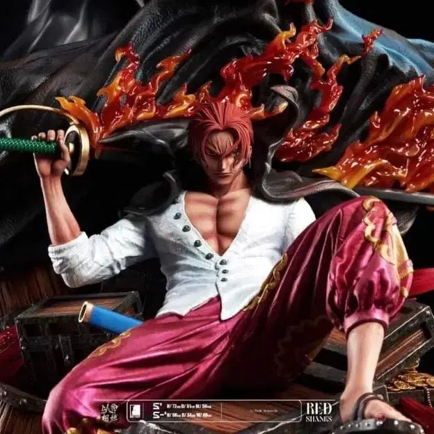 [BUNJANG] Last Sleep Shanks Resin Figure / 라스트 슬립 붉은머리 샹크스 레진피규어 팝니다.