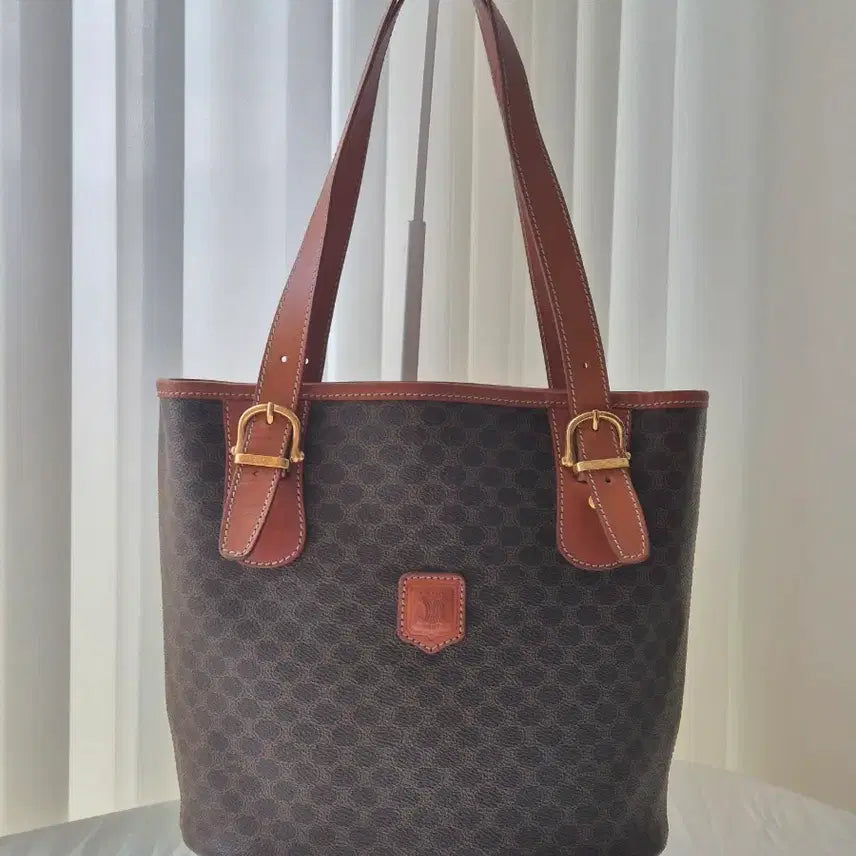 [BUNJANG] Celine Macadam Triomphe Shoulder Bag Bucket Bag Tote Bag / 셀린느 마카담 트리옹프 숄더백 버킷백 토트백