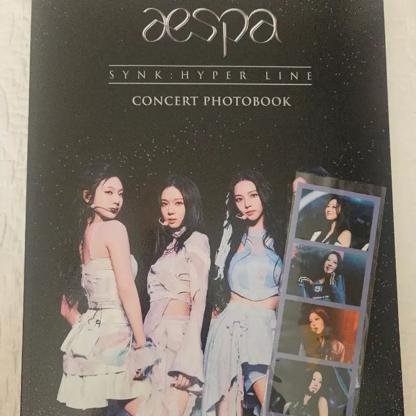 [BUNJANG] aespa Hyperline Concert Photobook Giselle Film Photo / 에스파 하이퍼라인 콘서트 포토북