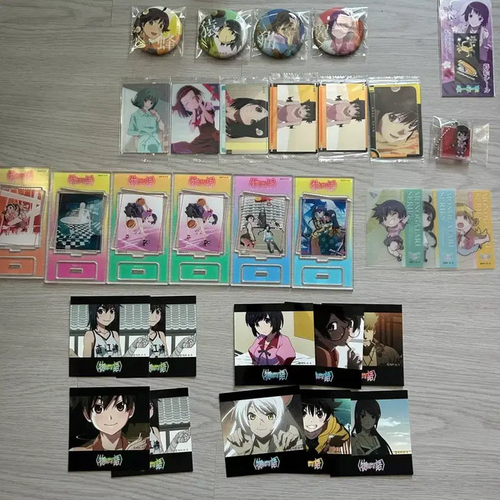 [BUNJANG] Monogatari Series Merchandise Bundle Set / 모노가타리 굿즈 일괄
