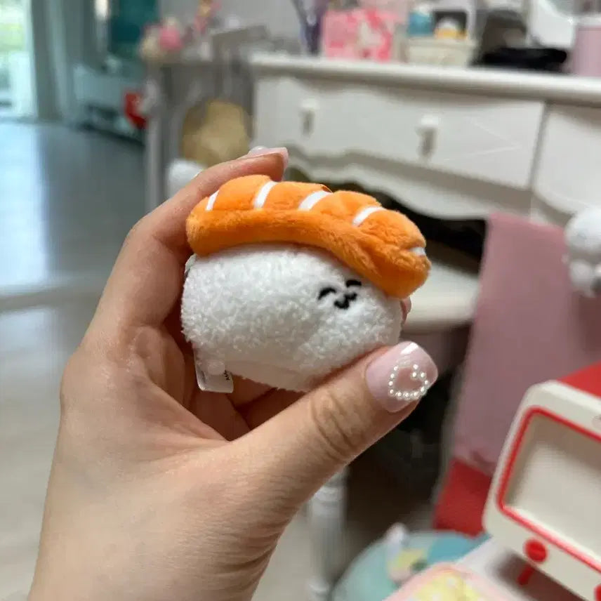 [BUNJANG] Vintage Japanese Sushi Keychain Plush Doll / 일본 고전 초밥 키링 인형