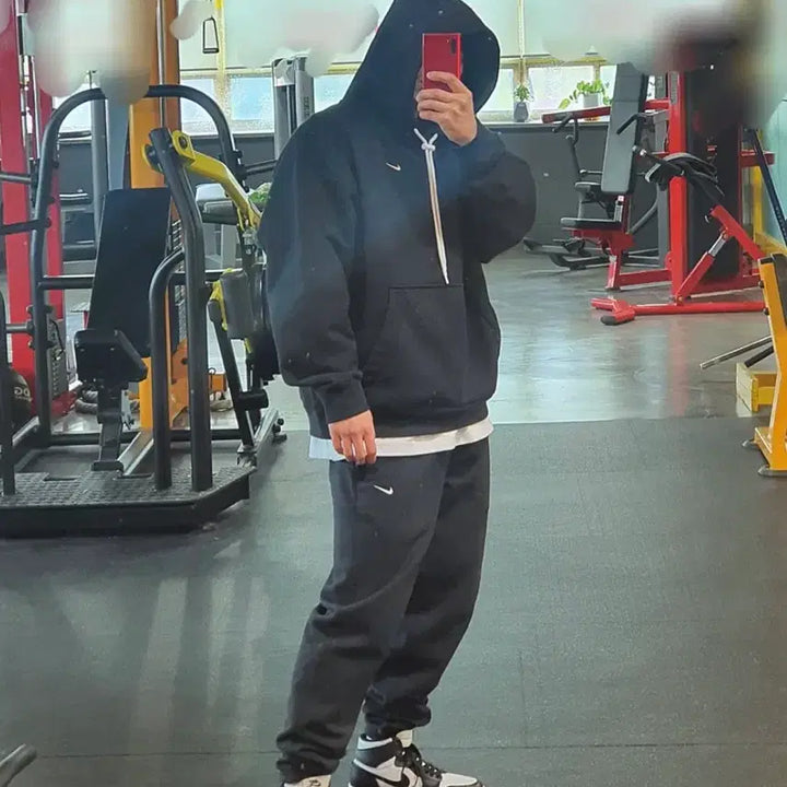 [BUNJANG] Nike NRG Hoodie (CD6393-011) - Black - XL / 나이키 M NRG 후드 블랙 조이개