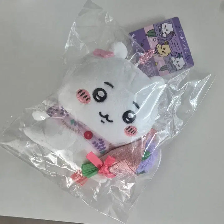 [BUNJANG] Chiikawa Hokkaido Lavender Mascot / 치이카와 홋카이도 라벤더 꽃 마스코트