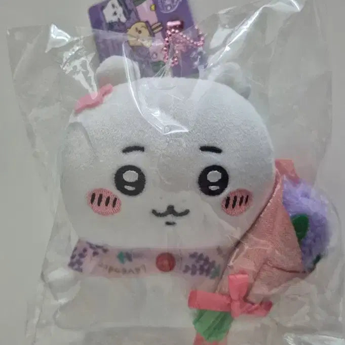 [BUNJANG] Chiikawa Hokkaido Lavender Mascot / 치이카와 홋카이도 라벤더 꽃 마스코트