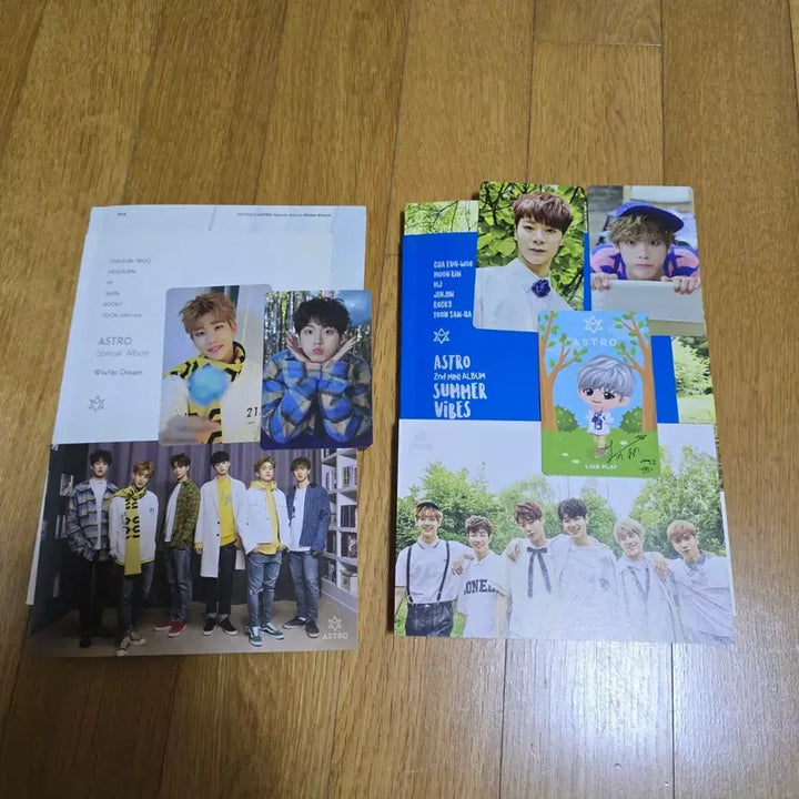 [BUNJANG] ASTRO Seasonal Album Summer Winter Bundle Set / 아스트로 계절 앨범 썸머 윈터 2장 일괄 판매