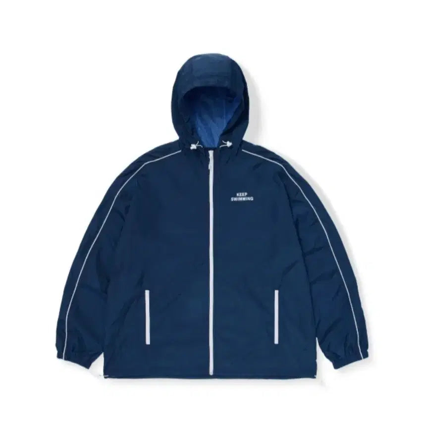 [BUNJANG] BTS KEEP SWIMMING Windbreaker Navy XL / BTS  SWIM 윈드쟈켓