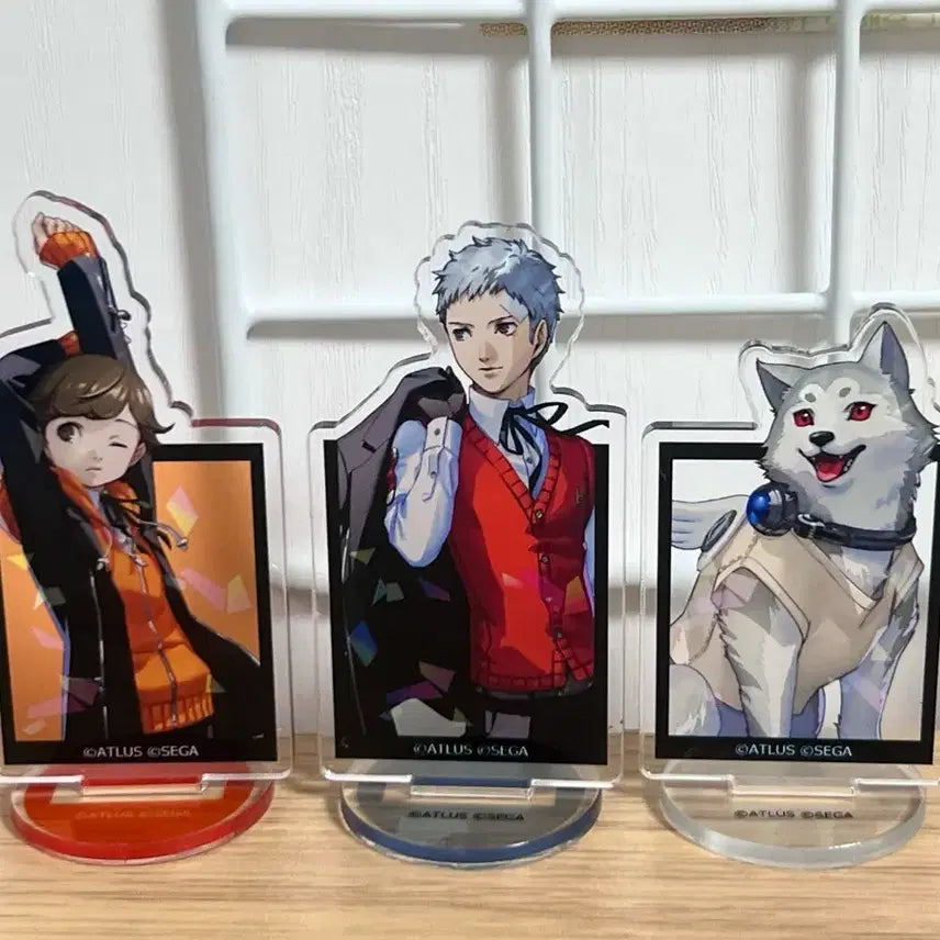 [BUNJANG] Persona 3 Reload Acrylic Standee (Ken Amada / Akihiko Sanada / Koromaru) / 페르소나3 리로드 아크릴 스탠드 (켄/ 아키히코 / 코로마루)
