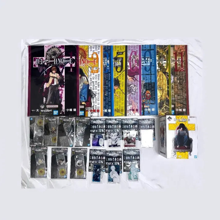 [BUNJANG] Death Note Ichiban Kuji L B Prize + Lower Prizes Set / 총 21점) 진격의거인 제일복권 하위상