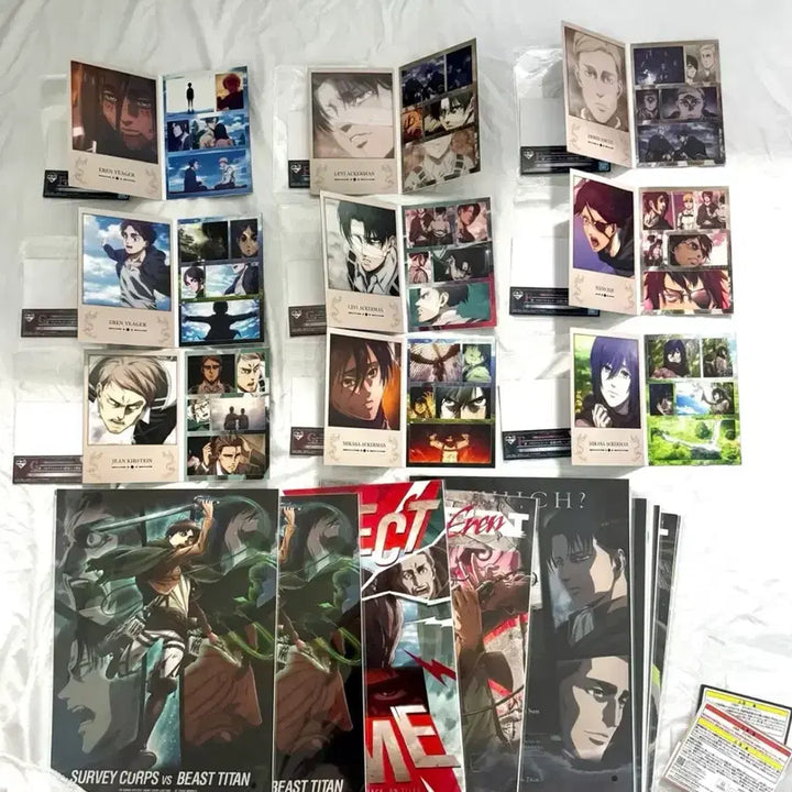 [BUNJANG] Death Note Ichiban Kuji L B Prize + Lower Prizes Set / 총 21점) 진격의거인 제일복권 하위상