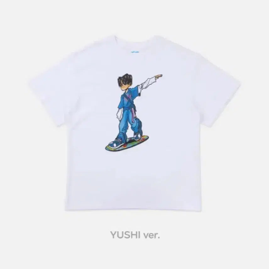 [BUNJANG] NCT WISH Yuushi Surf T-Shirt Short Sleeve / [M]엔시티위시 유우시 서프 티셔츠 반팔