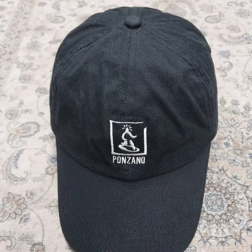 [BUNJANG] Benetton Logo Black Ball Cap / BENETTON 베네통 로고 블랙 볼캡 F