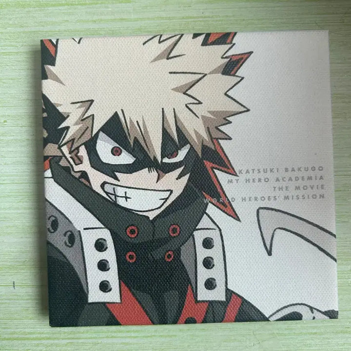 [BUNJANG] My Hero Academia Katsuki Bakugo Canvas Board 11cm / 나의히어로 아카데미아 바쿠고 캔버스 보드 11cm