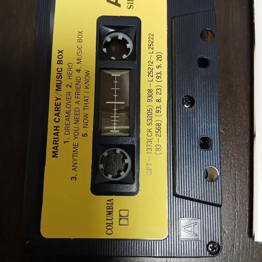 [BUNJANG] Mariah Carey MUSIC BOX Cassette Tape / 머라이어 캐리 MUSIC BOX 카세트테이프