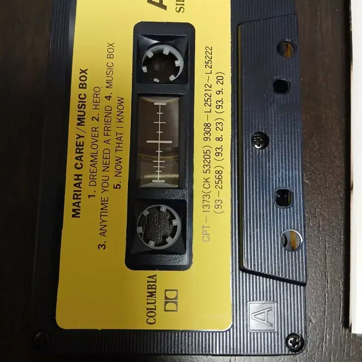 [BUNJANG] Mariah Carey MUSIC BOX Cassette Tape / 머라이어 캐리 MUSIC BOX 카세트테이프