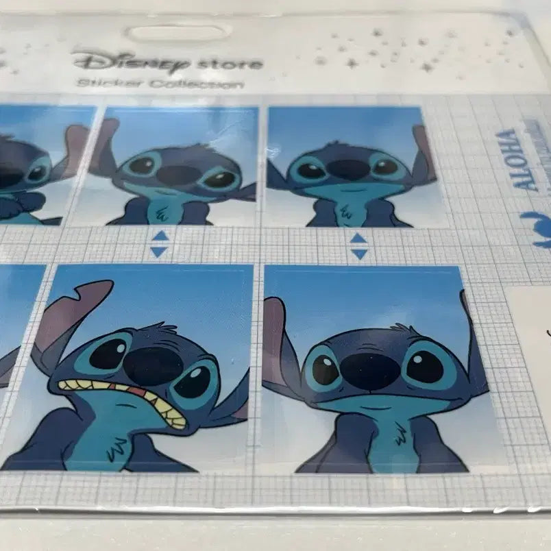 [BUNJANG] Disney Stitch Photo Sticker / 디즈니 스티치 증명사진 스티커 증사