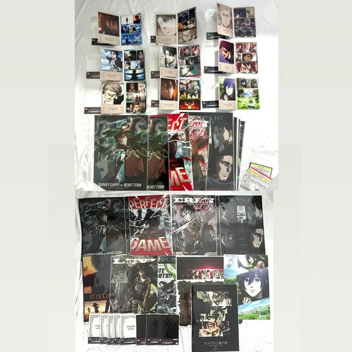 [BUNJANG] Attack on Titan Ichiban Kuji Lower Prize Set (21 Items) / 21점 일괄) 진격의거인 제일복권 하위상 세트