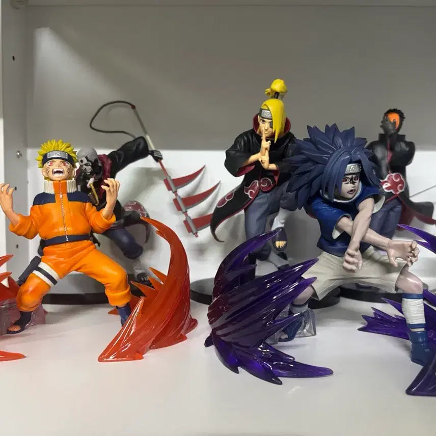 [BUNJANG] Naruto Shippuden Naruto &amp; Sasuke PVC Figure / 나루토 72 시리즈 나루토 사스케 팝니다