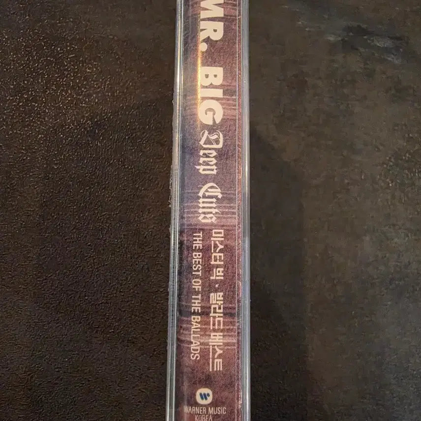 [BUNJANG] Mr. Big Ballads Best Unsealed Cassette Tape / 미스터 빅 발라드베스트 미개봉 카세트테이프