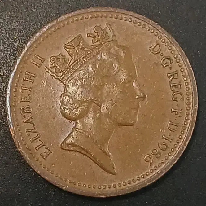 [BUNJANG] 1986 United Kingdom 1 Penny Coin / 1986년 영국 1페니 동전 w1702