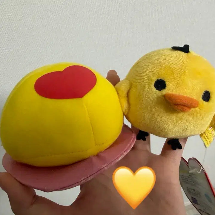 [BUNJANG] San-X Omurice Kiiroitori Plush Doll / 산엑스 오므라이스 키이로이토리 인형