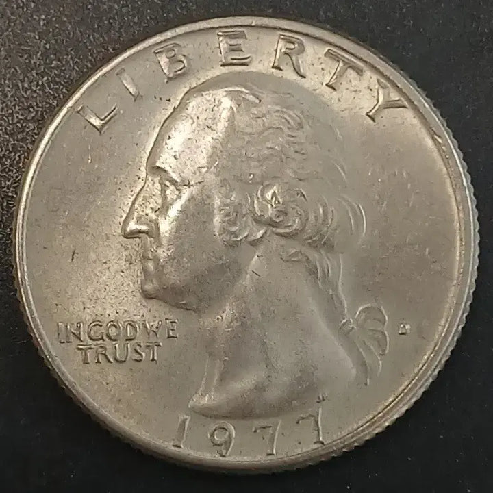 [BUNJANG] 1977 United States Quarter Dollar Coin / 1977년 미국 쿼터달러 w1705