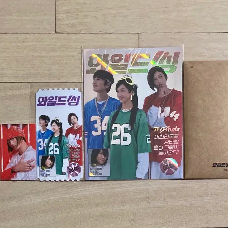 [BUNJANG] Wild Things TTT Photocard Bundle / [와일드씽] 광음 포스터/TTT/아트카드/오리지널티켓/스틸 포토카드