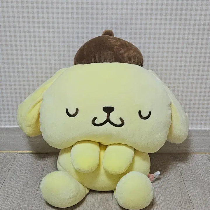 [BUNJANG] LOTTERIA x Sanrio Pompompurin Plush Doll / 롯데리아x산리오 폼폼푸린 인형