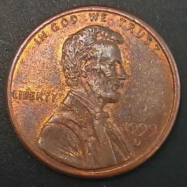 [BUNJANG] 1999 US Lincoln Cent Coin / 1999년 미국 링컨 1센트 동전 w1707