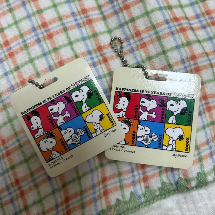 [BUNJANG] Snoopy 75th Anniversary Keychain Gacha Bundle Set / 스누피 75주년 키링 가챠 일괄