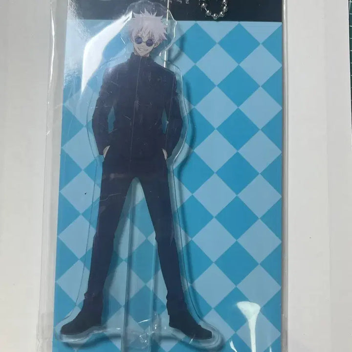 [BUNJANG] Jujutsu Kaisen Kaigyoku Okusetsu Gojo Acrylic Keyring / 주술회전 회옥옥절 팝업 스탠드 아크릴 키링 (고죠)