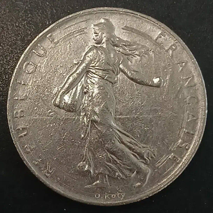 [BUNJANG] 1977 France 1 Franc Coin / 1977년 프랑스 1프랑 동전 w1710