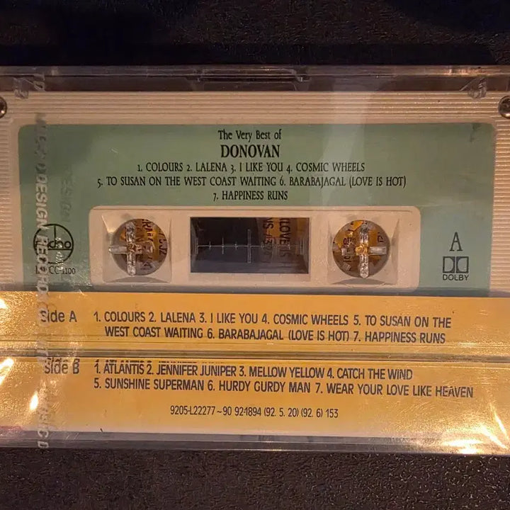 [BUNJANG] Donovan Best Sealed Cassette Tape / 도노반 베스트 미개봉 카세트테이프