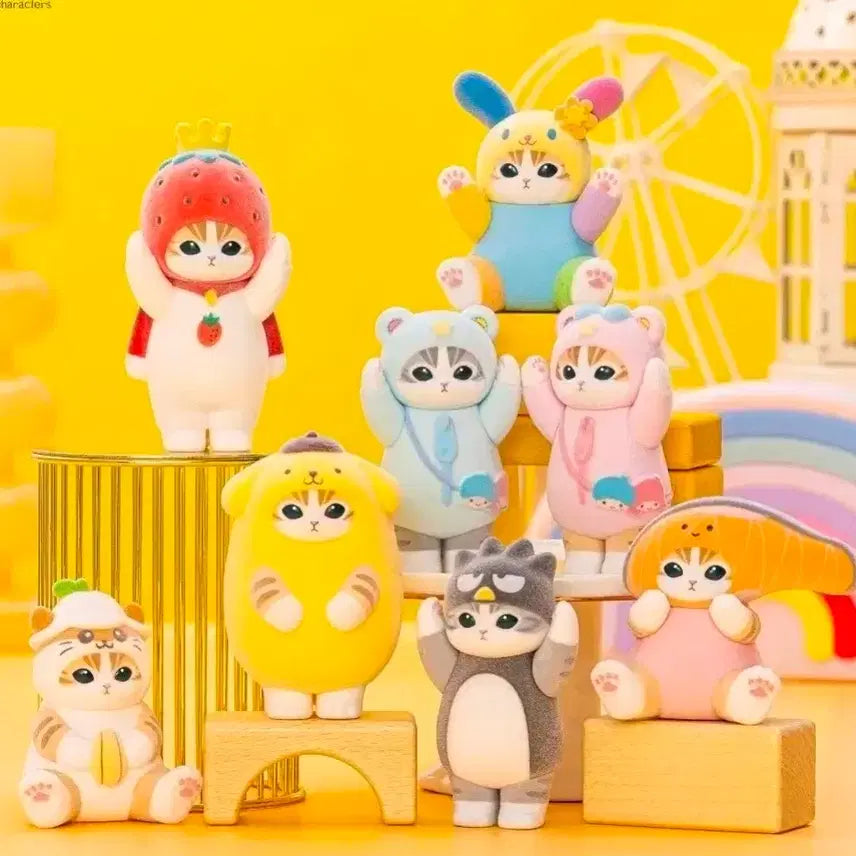 [BUNJANG] Mofusand Sanrio Collaboration Figure / 모프샌드 산리오콜라보 피규어 판매