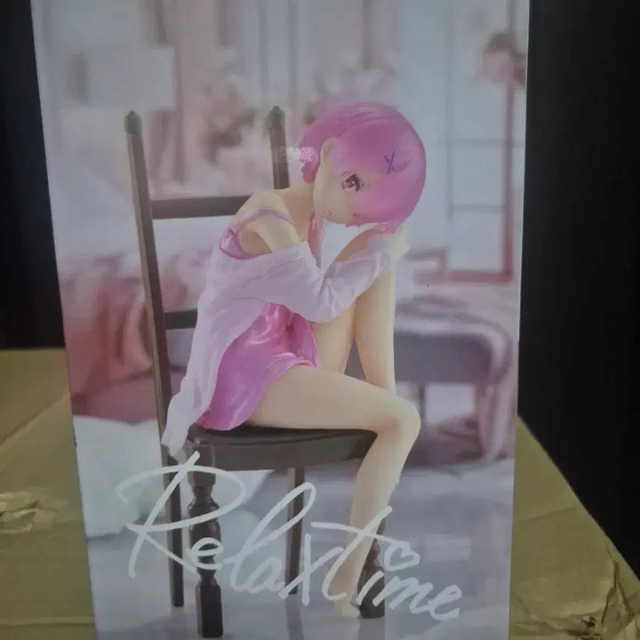 [BUNJANG] Re:Zero Ram Relax Time Another Color Ver. Figure / 리제로 람 피규어 릴렉스타임 피규어