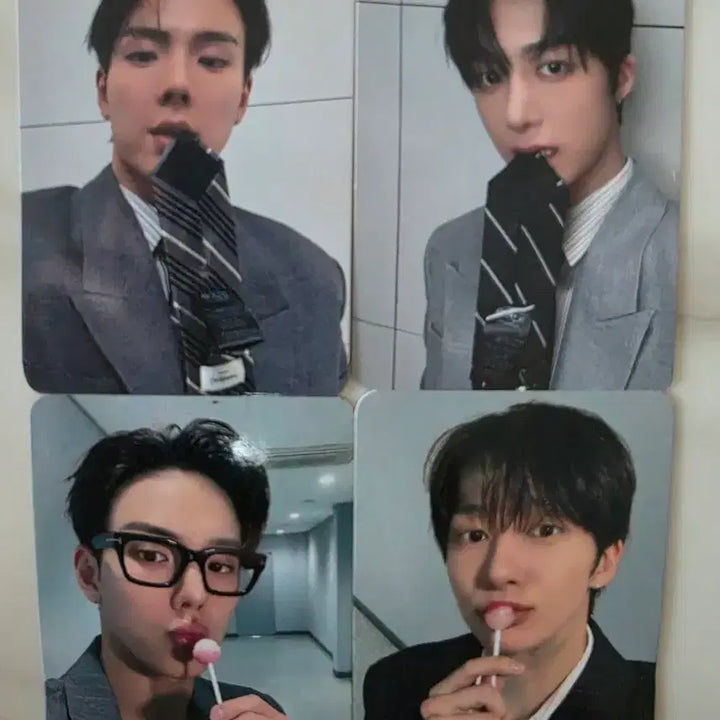 [BUNJANG] Monsta X Shownu &amp; Hyungwon POB Photocard Set (4 Photocards) / 몬스타엑스 셔누형원 미공포 set 4장 일괄