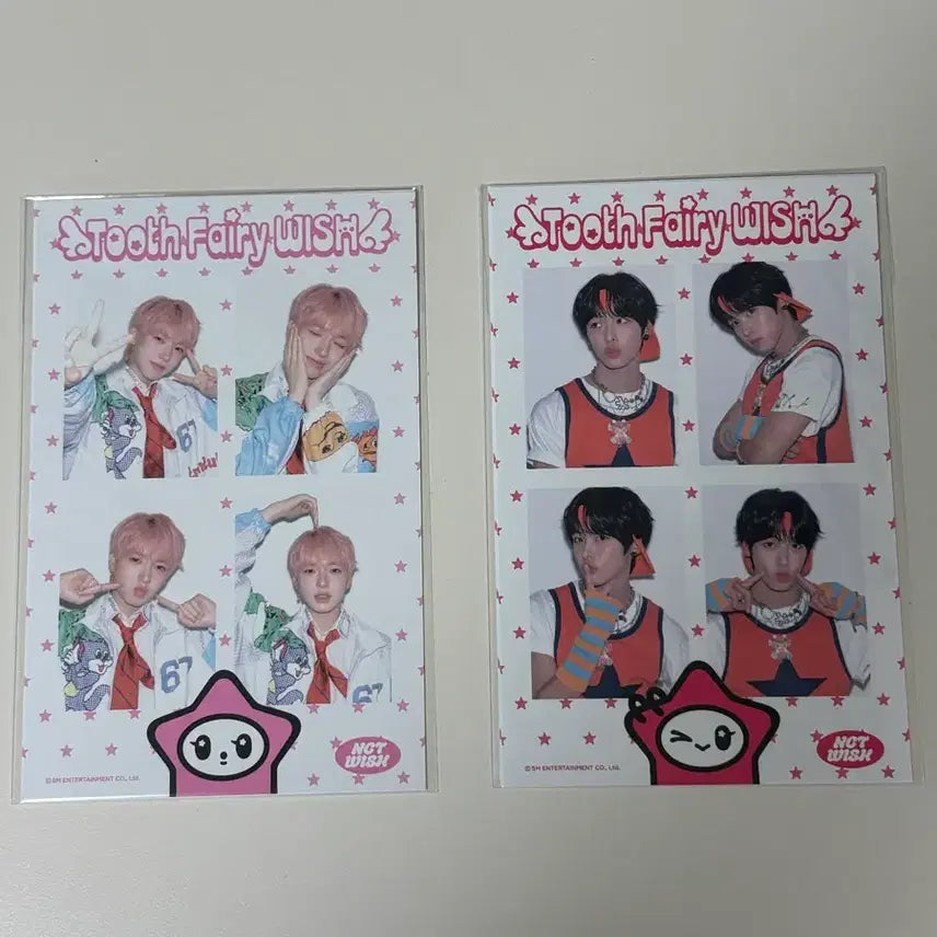 [BUNJANG] NCT WISH Riku Sakuya Signature 4-Cut Photo Set (Sealed) / 엔시티위시 리쿠 사쿠야 시그 네컷 포토세트 미개봉